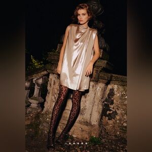 Liquid Shine Mini Dress